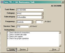 Maintenance Task Detail